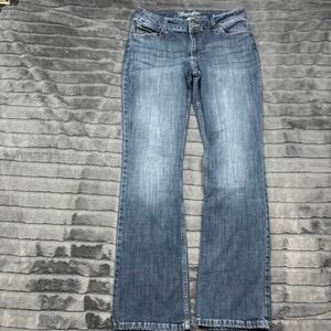 Wrangler Womens Bootcut Jeans Medium Wash Stretch Denim 1009MWZDC 11x34